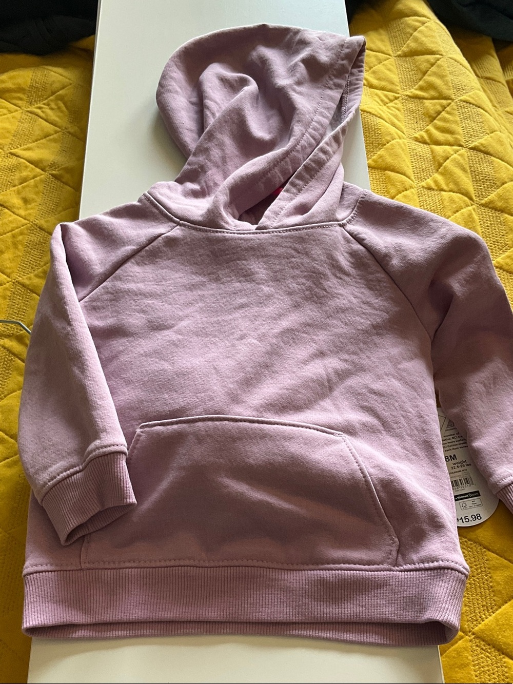 🔴wonder nation Light Mauve Pink Hooded Pullover Sweatshirt and Pants
